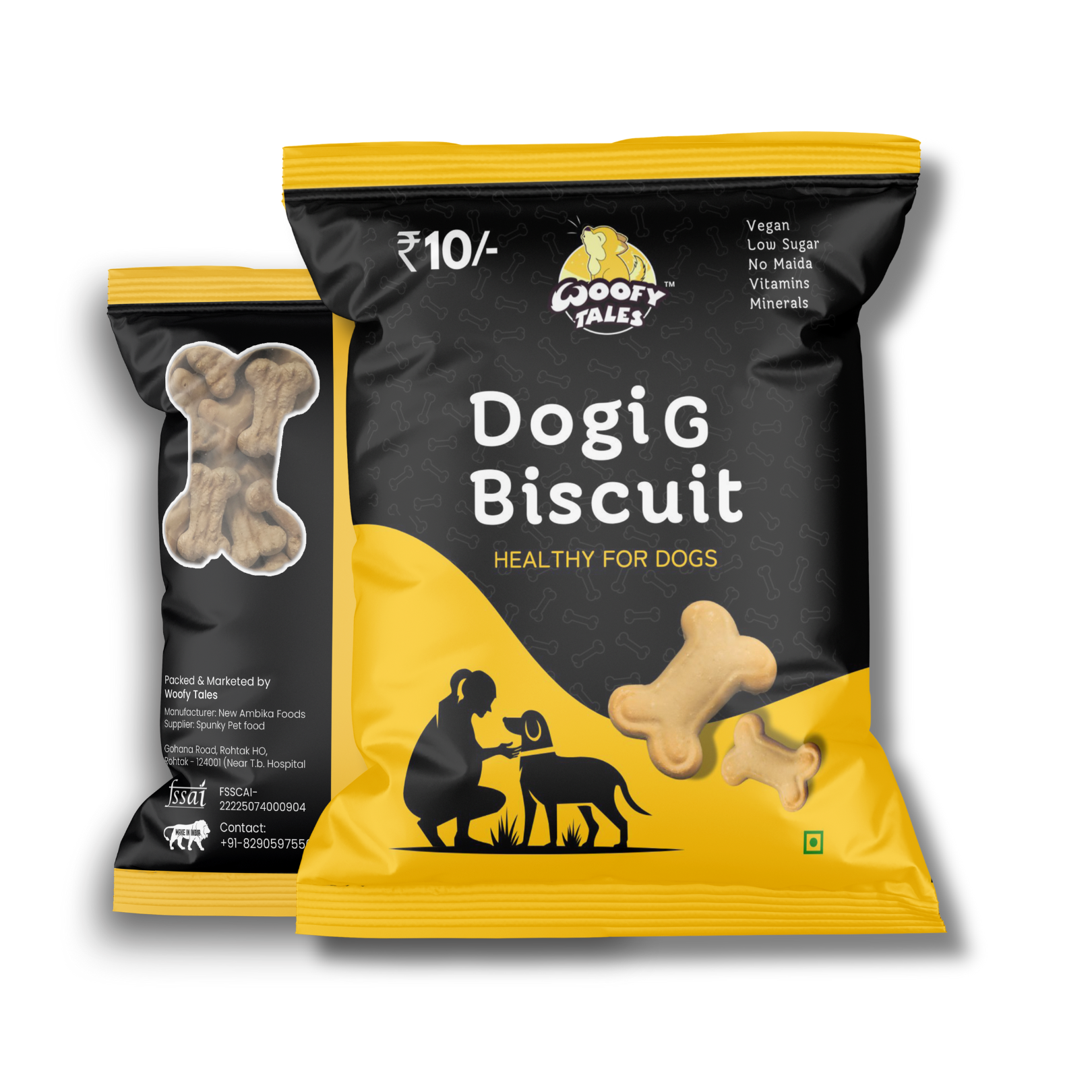 Dogi G Dog Biscuits 60g | Pack of 50 - Image 4