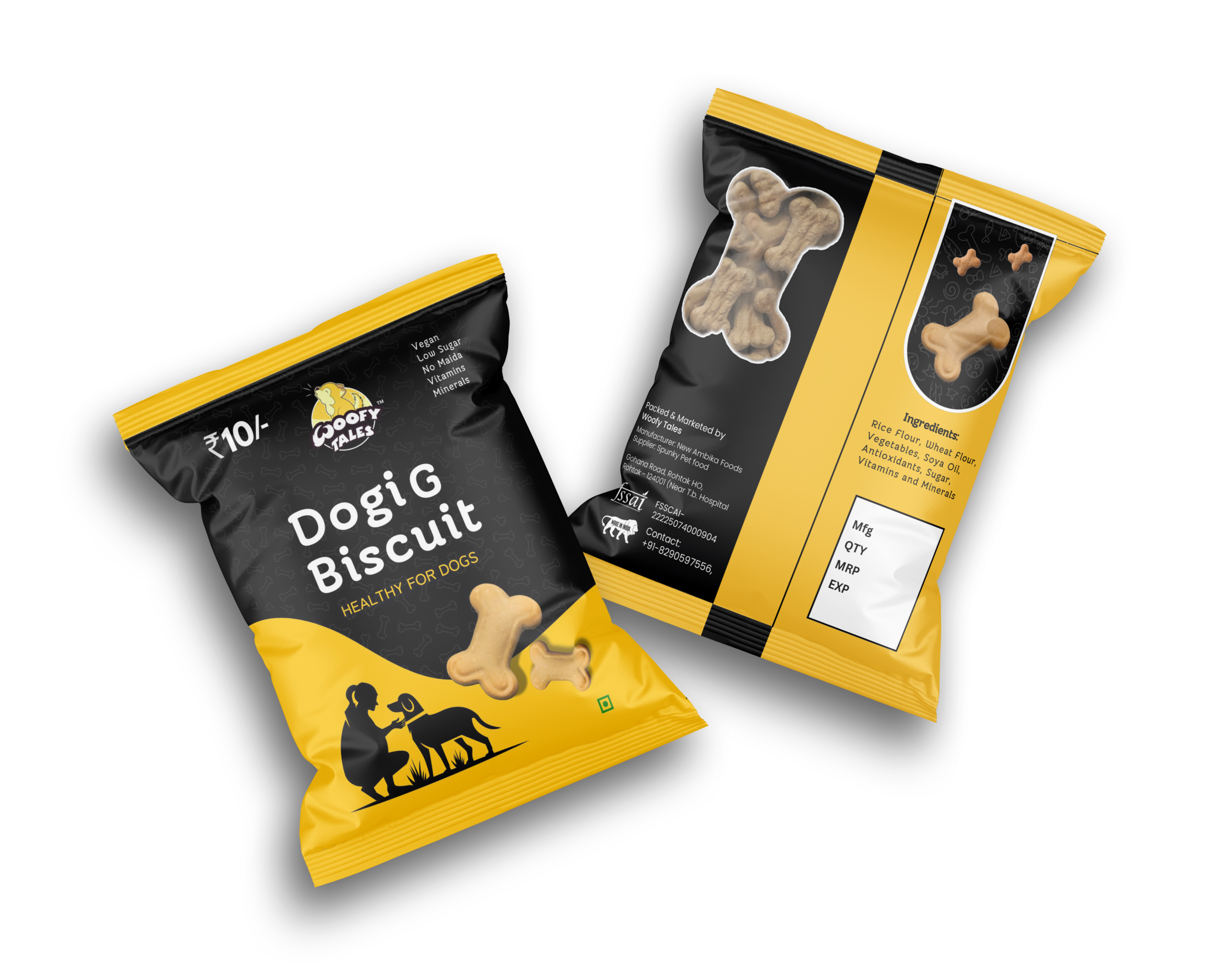 Dogi G Dog Biscuits 60g | Pack of 50